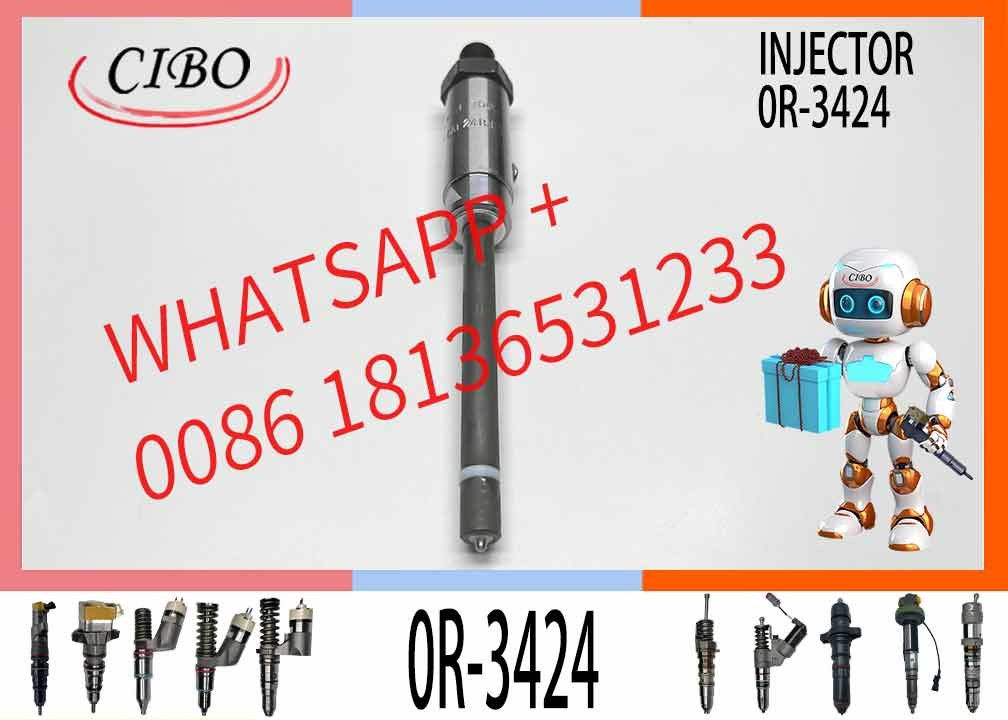 New Fuel Injectors 7W-7032 0R-3424 7W7032 0R1747 0R3424 for 3406B 3406C 3412 3408 diesel engine