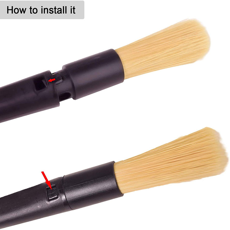 Multifunction Plastic Espresso Coffee Machine Cleaning Brush For Barista