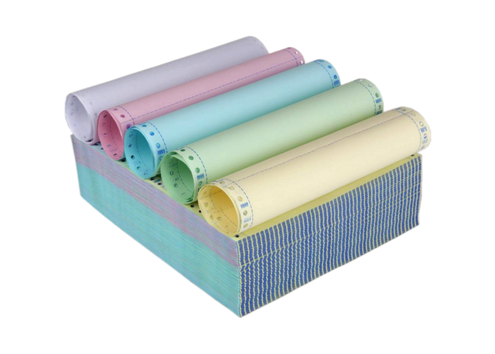 Custom White Pink Yellow Self Copy Carbonless NCR Paper clear image 5 Years Guarantee