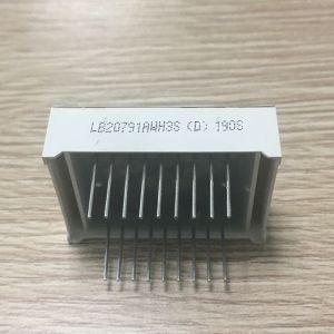 Ultra bright Red Common Anode 20mm White 2 Digit 7 Segment LED Display