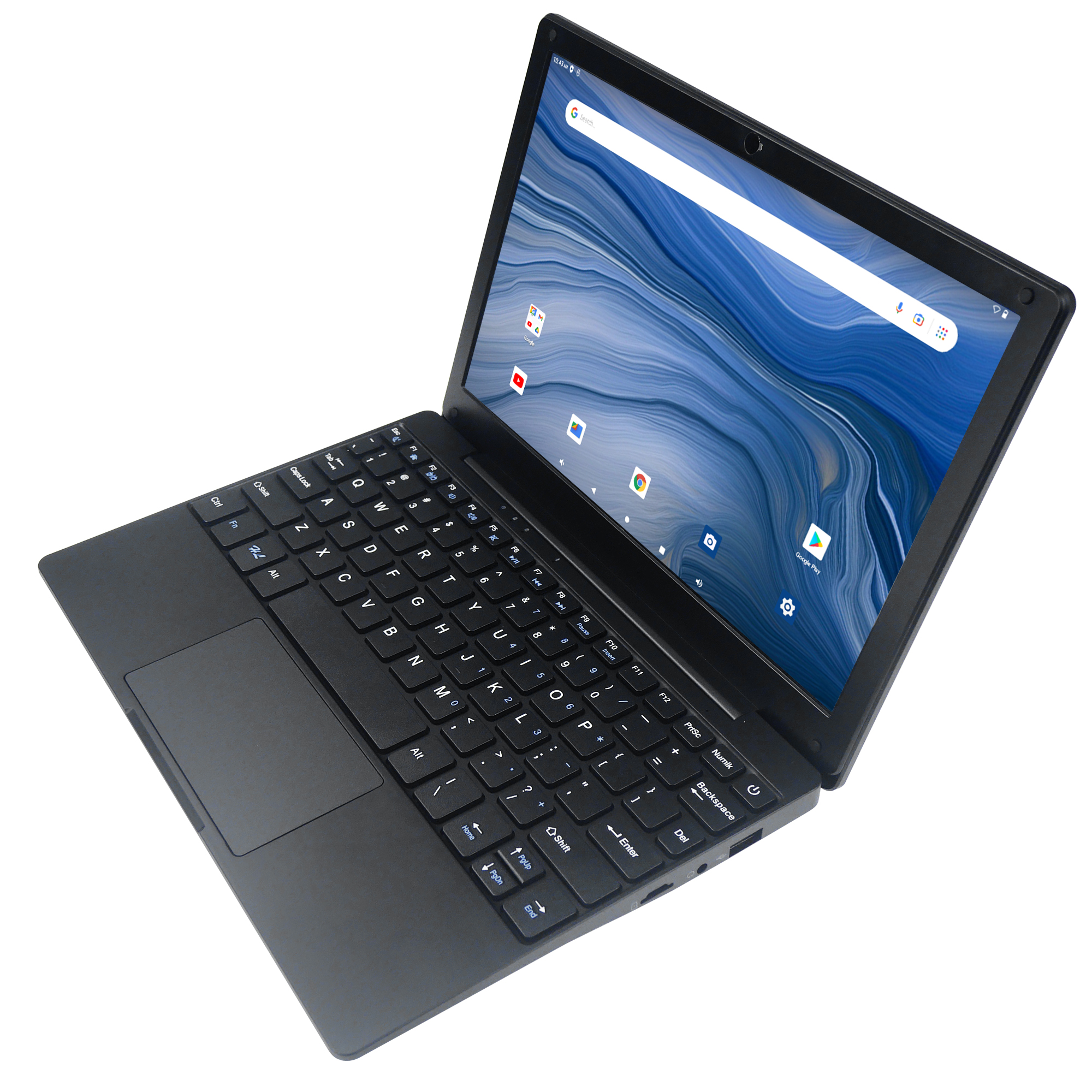 10.1 Inch Android Laptop Computer CPU A133 2GB 64GB Battery 5000mAh Quad Core Netbook