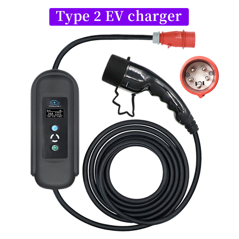 IEC 62196 2 Smart Domestic Electric Vehicle Home Charging Point Units With 2 Socket IP55