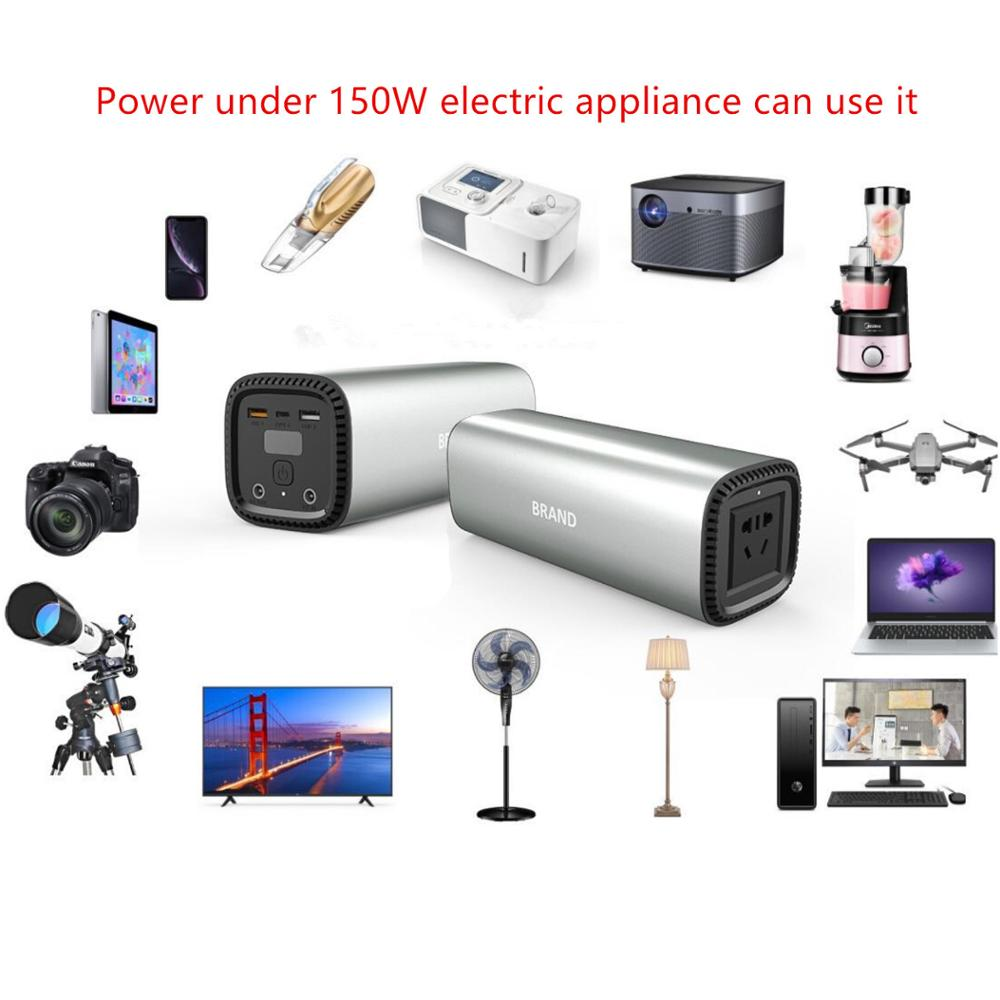 130wh Type C Solar Power Bank Waterproof Portable Power Station 30000mAh