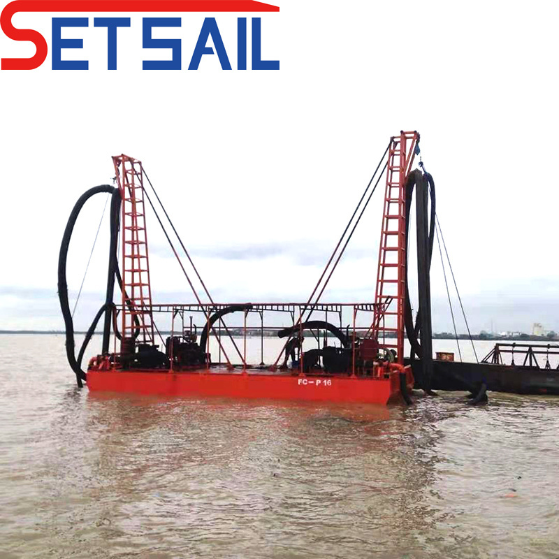 Jet Suction Sand Dredging Machinery Used in River and Port