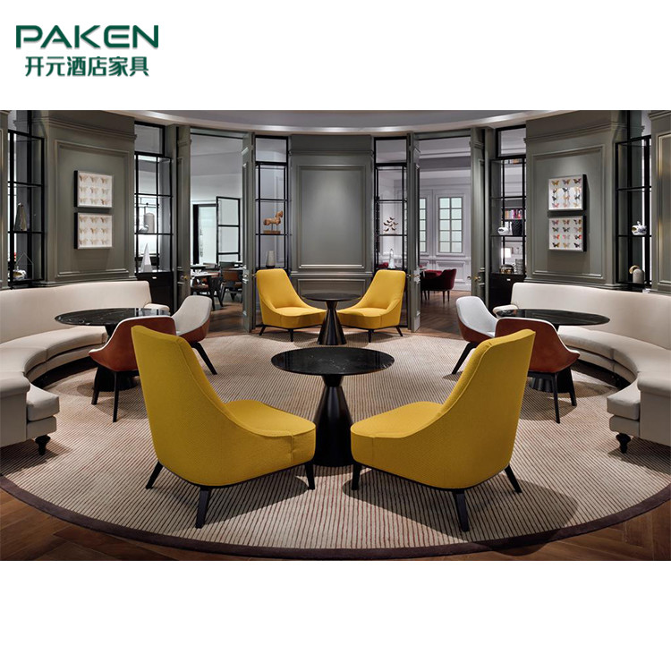 Commercial Customized 4-5 Star Hotel Public Area Part Furniture Sets