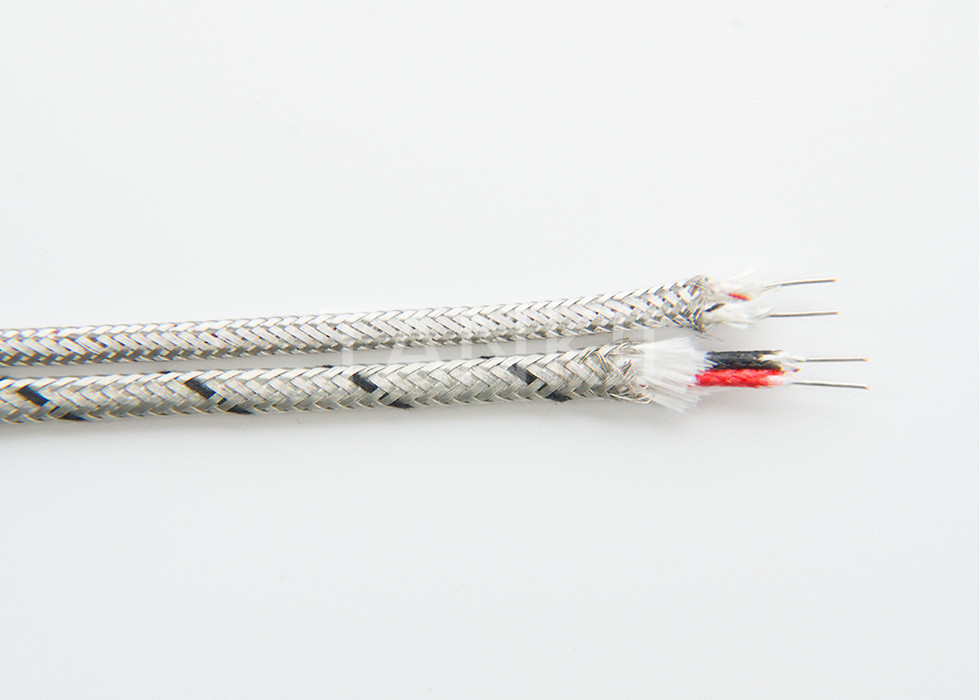 Thermocouple Wire Type K J T Insulate Cable Mineral Insulated Heating Cable 24 Awg Ptfe / Fiber Glass / Pvc / Pfa