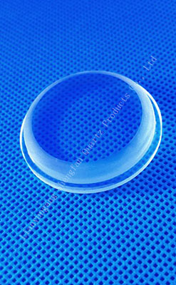 XRD- Fused Quartz Sample Sink Plate Customized Corrosion High Temperature Resisitant