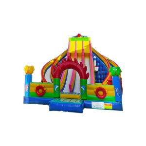 Large And Colorful Inflatable Slides For Events And Parties