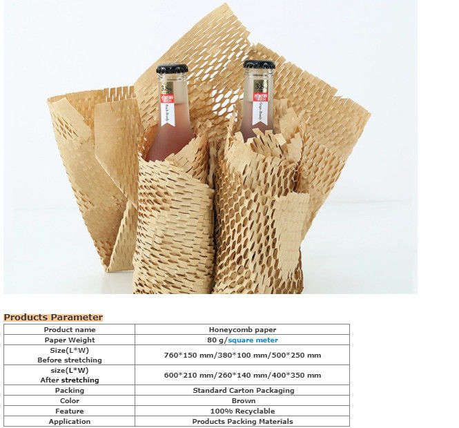 Eco Honeycomb Cushion Paper Padded Mailers ​For Goods Wrap Packaging