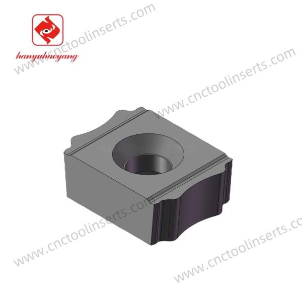 Quality CNC Milling Insert with PVD Coating JD-19025, Indexable Cutting Inserts Specifically for Gear Hobbing Processing for sale