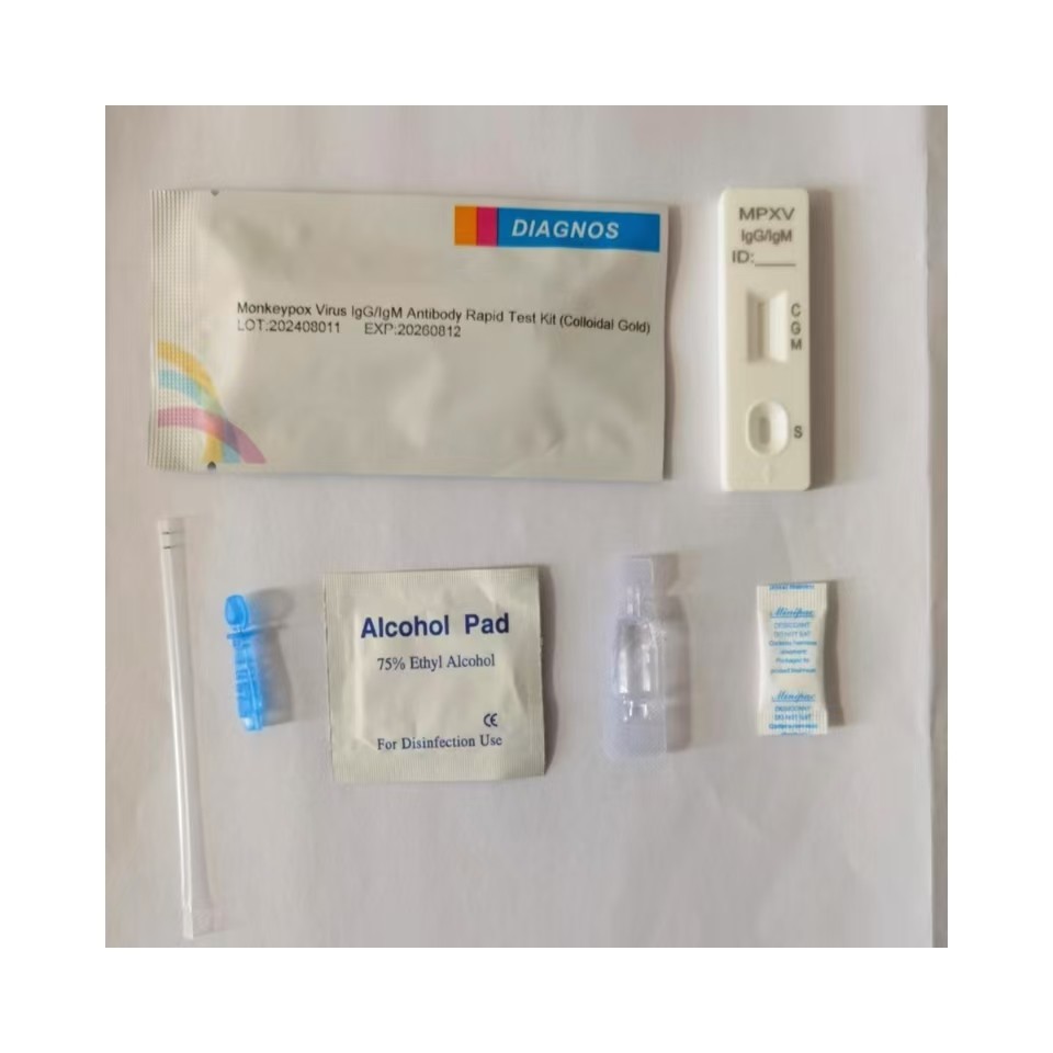 Monkeypox Virus MPXV IgG/IgM Antibody Rapid Test Kit In Human Serum Plasma Or Whole Blood