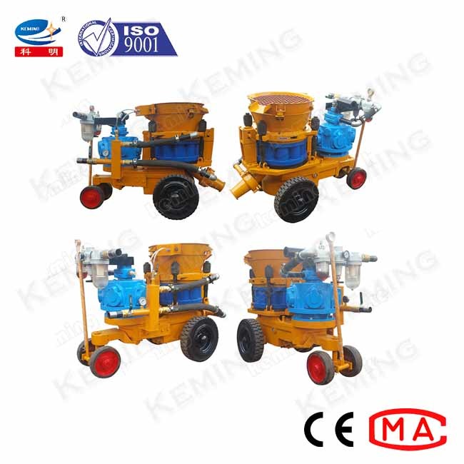 Pneumatic Wet Dry Gunite Shotcrete Spraying Machine 7m3/H