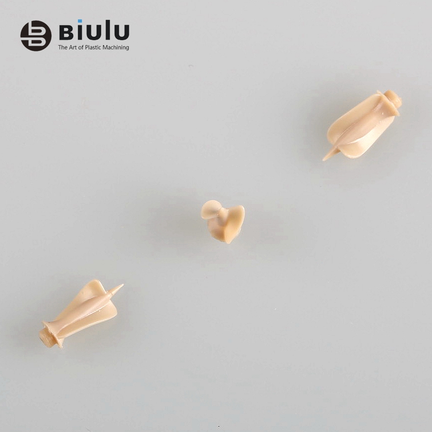 Precision PEEK Small Mechanical Parts , Medical Cnc Machining Services