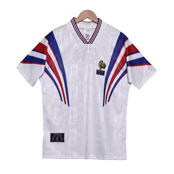France 1996 Retro Away Fan Edition Football Jersey Pays Tribute to European Cup