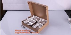 China Rectangular Aluminium Foil Food Container, Airlines Fast Food Delivery, Reheating, Baking, Roasting, Meal Prep, to-Go on sale