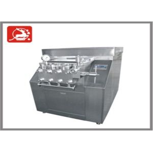  2000 L/H Professional High Pressure Homogeniser Application Of SIP Homogenizer Manufactures