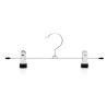 Buy cheap 33cm Metal Pant Hangers With Clips from wholesalers