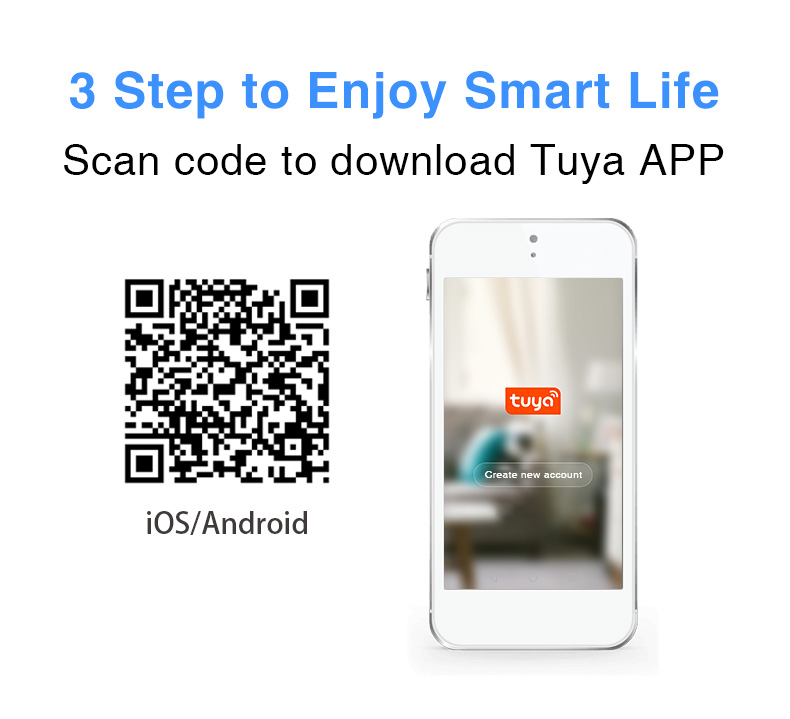 DC3V Tuya Wifi Pir Motion Sensor Human Detector Smart Alarm Sensor