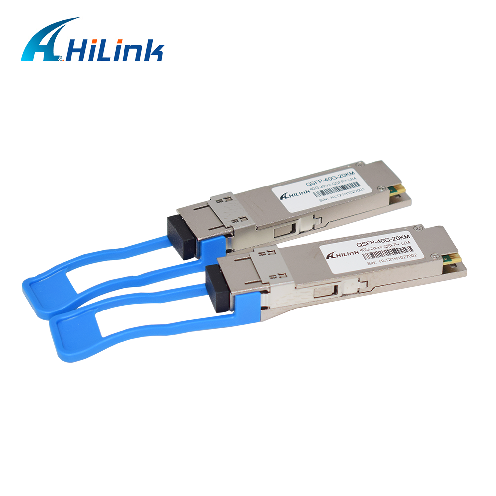  40Gb/s 20km QSFP+ Optical Transceiver Hot Pluggable with Duplex LC Connector and DDM for 0°C to 70°C Operation Manufactures