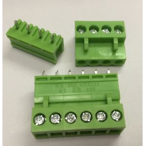 RD HT508R 5.08mm pitch 2P-12P 300V 10A male pin type pulggable connector plug in