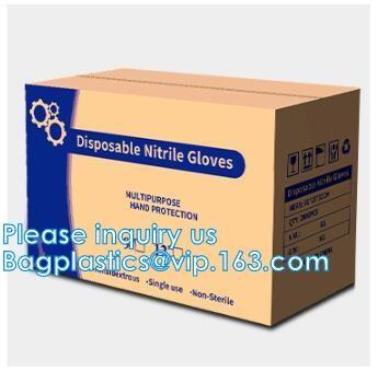 Medical Disposable Nitrile exam Gloves, Chemical Resistant, Powder-Free, Latex