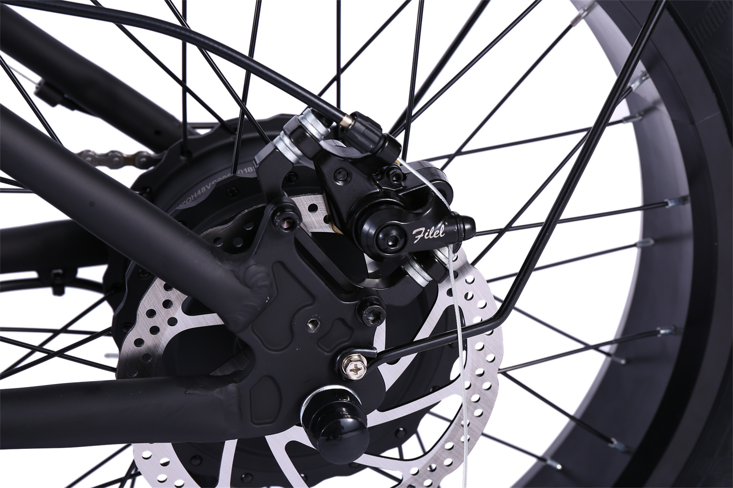 Foldable 20 Inch Pedal Assist Electric Bike 500W Aluminum Alloy Frame