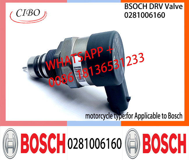 DRV Valve 0281006160 Control Valve 0281006160 Applicable to Bosch