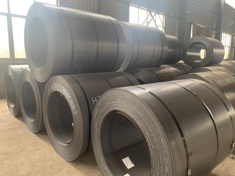 Q195 Q215 Q235 Q255 Q275 Q355 Ss400 Skin Pass Carbon Coil Slit Hrc Hot Rolled Carbon Steel Coil with Container Plate