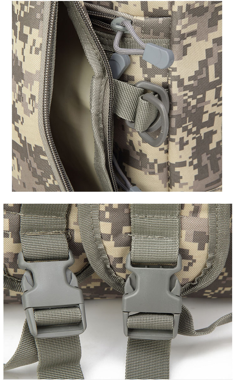 Travelling Camping Mountaineering Backpack with Two Compression Straps Made of Oxford