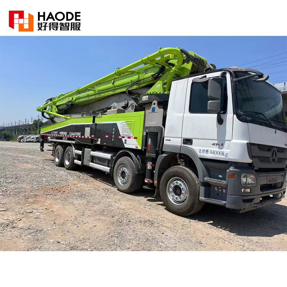 Good Price Cement Pump Machine Nongjian Brand 56m Concrete Pump Truck For Sale Concrete Machinery