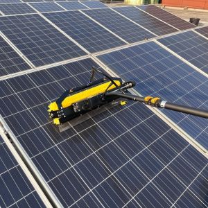 Solar Panel Cleaning and Scrubbing Made Easy with Manul Labor-Saving Cleaning