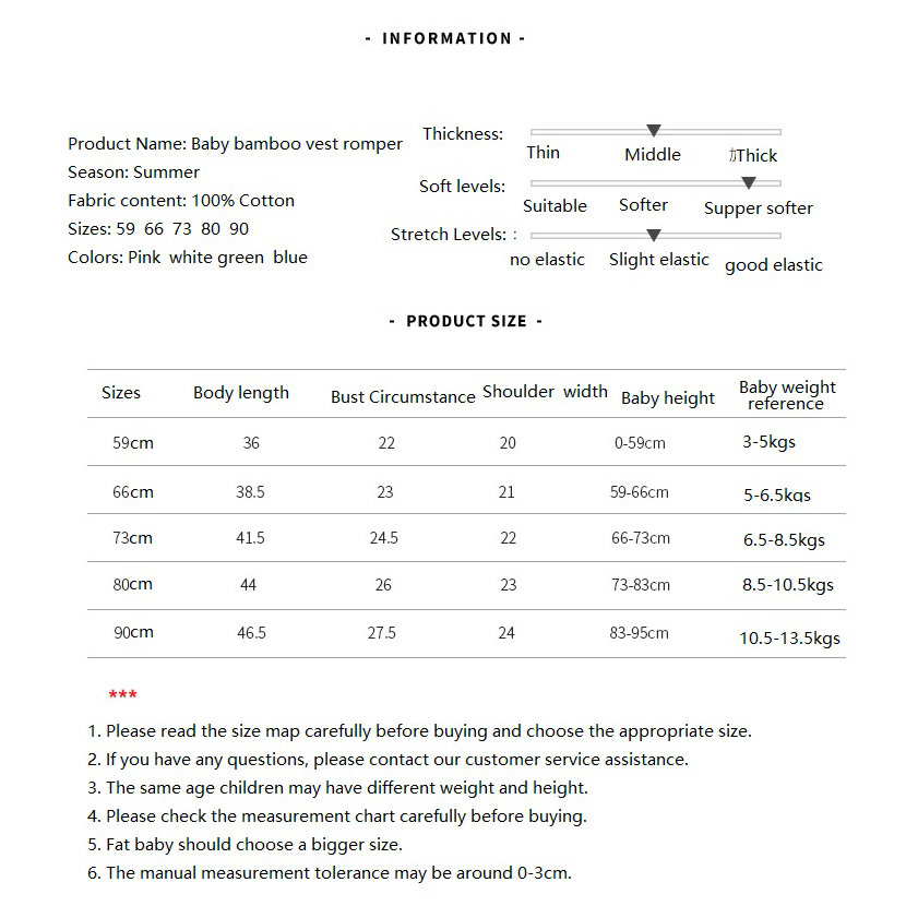 Bamboo fiber 2023 summer thin rompers baby sleeveless vest bodysuits newborn jumpsuit