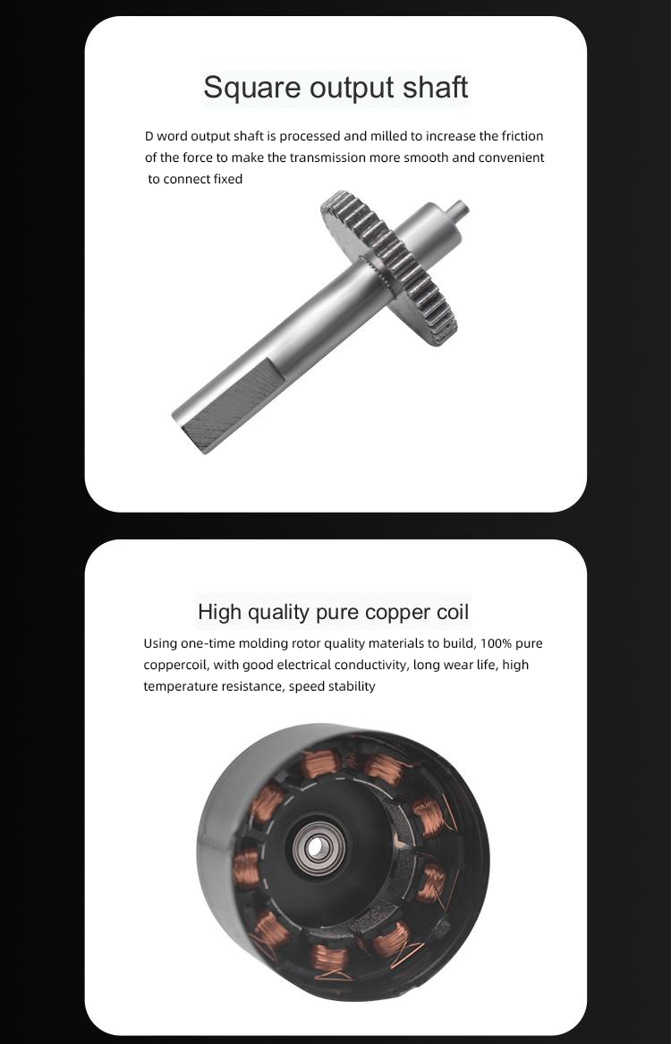 Customizable 12v Dc Motor Low Speed Brushless Electric Motor