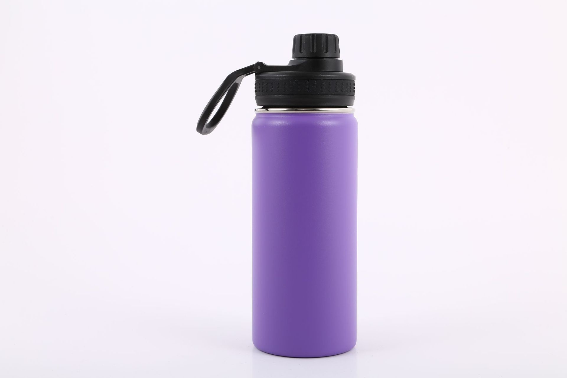17 Oz Kids Insulated Water Bottle For School With Leakproof Spout Lid And Cute Waterproof Stickers, Personalized Stainless Steel Thermos Flask Metal