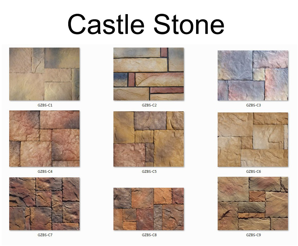 Exterior Interior 13mm ASTM Artificial Culture Stone