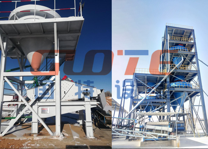 2023 Wet Silica Sand Processing Equipment for Quartz Feldspar Potash Feldspar / Albite