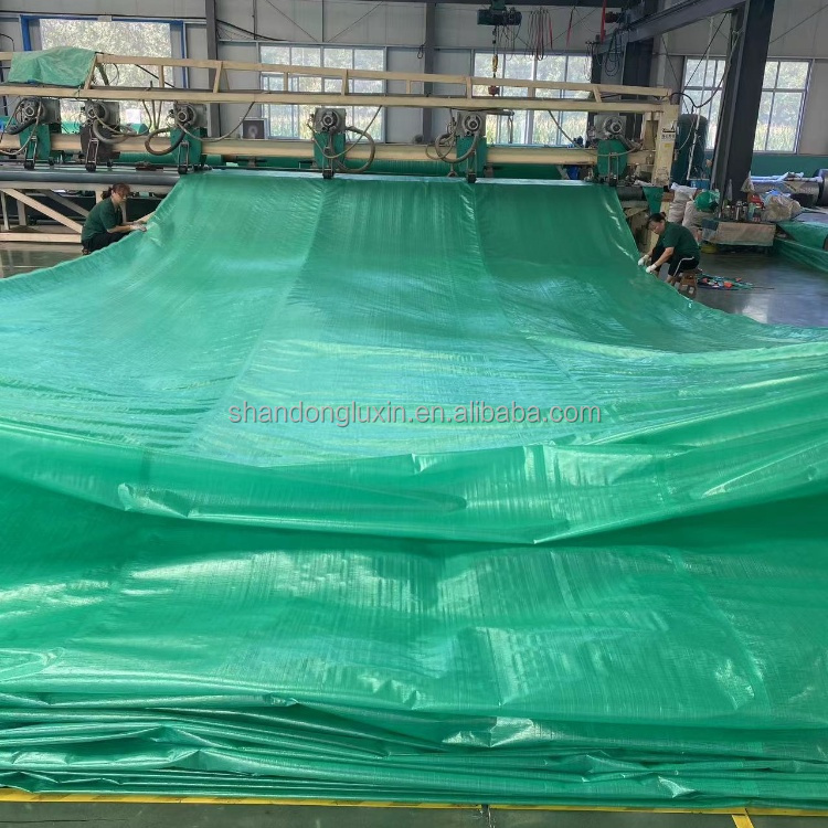 Waterproof Heavy Duty PE Tarpaulin 100% Virgin PE Tarpaulin with Printed Performance