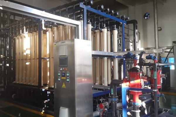 Industrial Water Treatment Ultrafiltration Equipment , 0.1~3bar Ultra Filtration