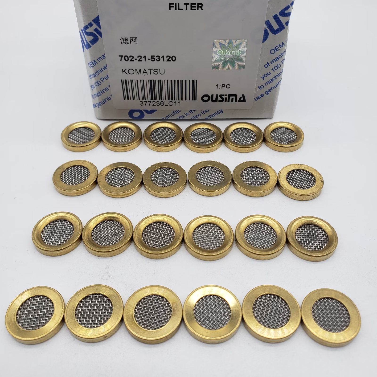 702-21-53120 Excavator Accessories Filter For KOMATSU PC350-8 PC400-8