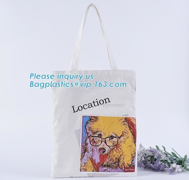 100% recycled organic cotton canvas calico drawstring bag with printing,custom print canvas cloth tote bags with printed