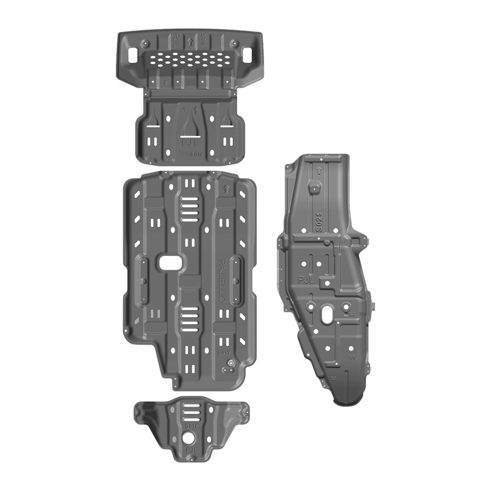 High- Aluminum Transder Case Skid Plate 4X4 Exterior Accessories for Mitsubishi Pajero