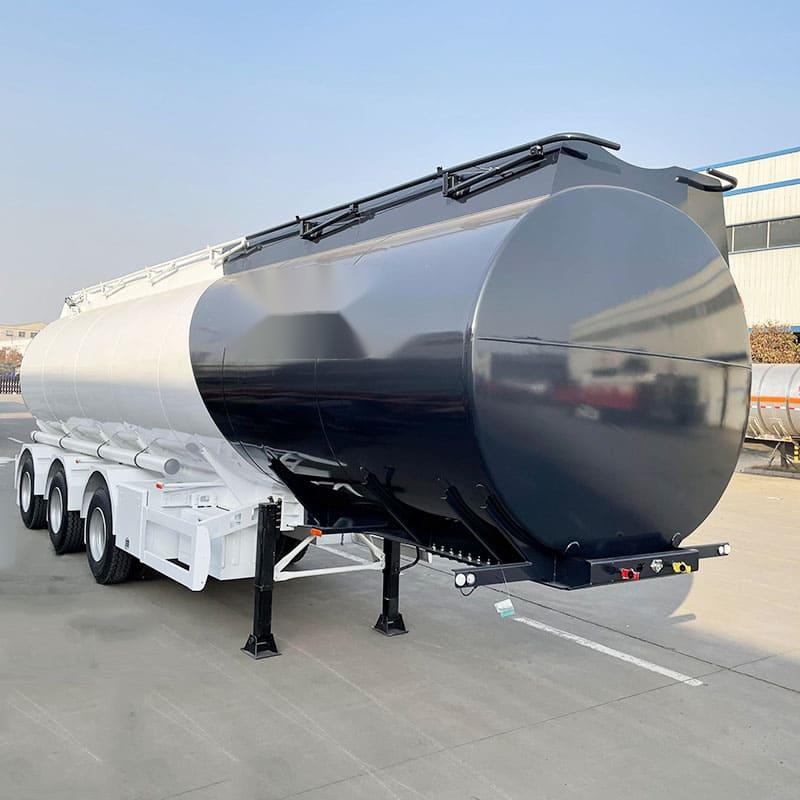 CIMC iron or aluminum alloy Cryogenic liquefied natural gas nitrogen oxygen 26.5 27.7 cbms or customize size semi trailer tanker