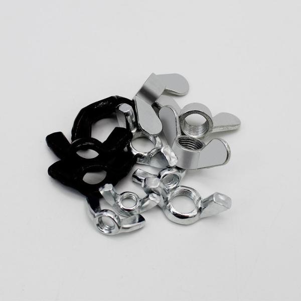 Quality Galvanized Carbon Steel Wing Nut Fastener With Double Wing Handles for sale