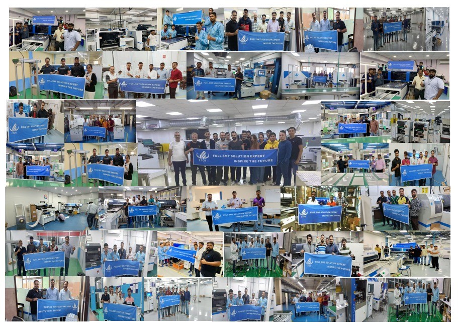 SMD pick and place machine for DOB bulbs/power driver/street light/downlight/strip light