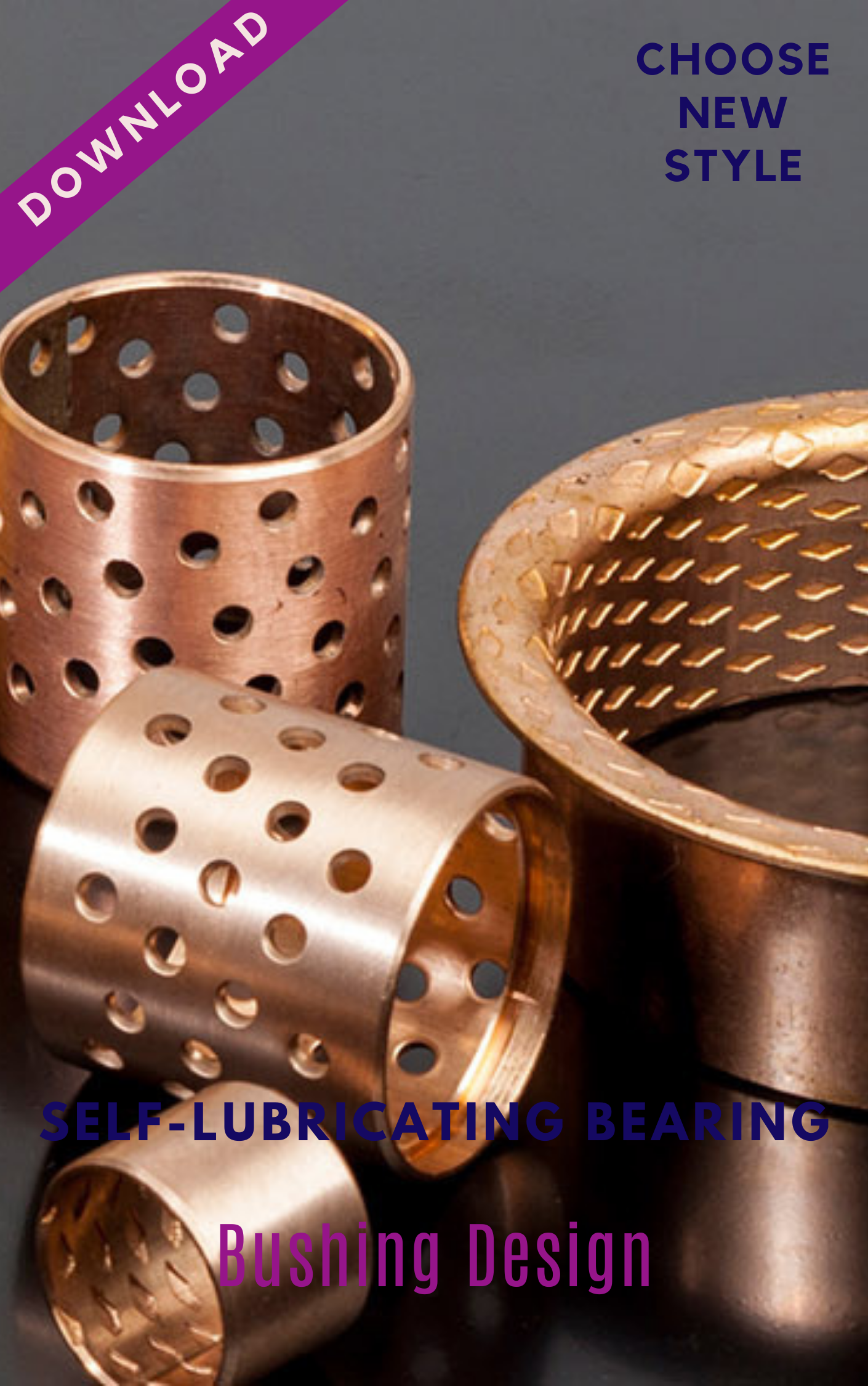 FB090 FB092 Wrapped Bronze Bearings Self Lubricating