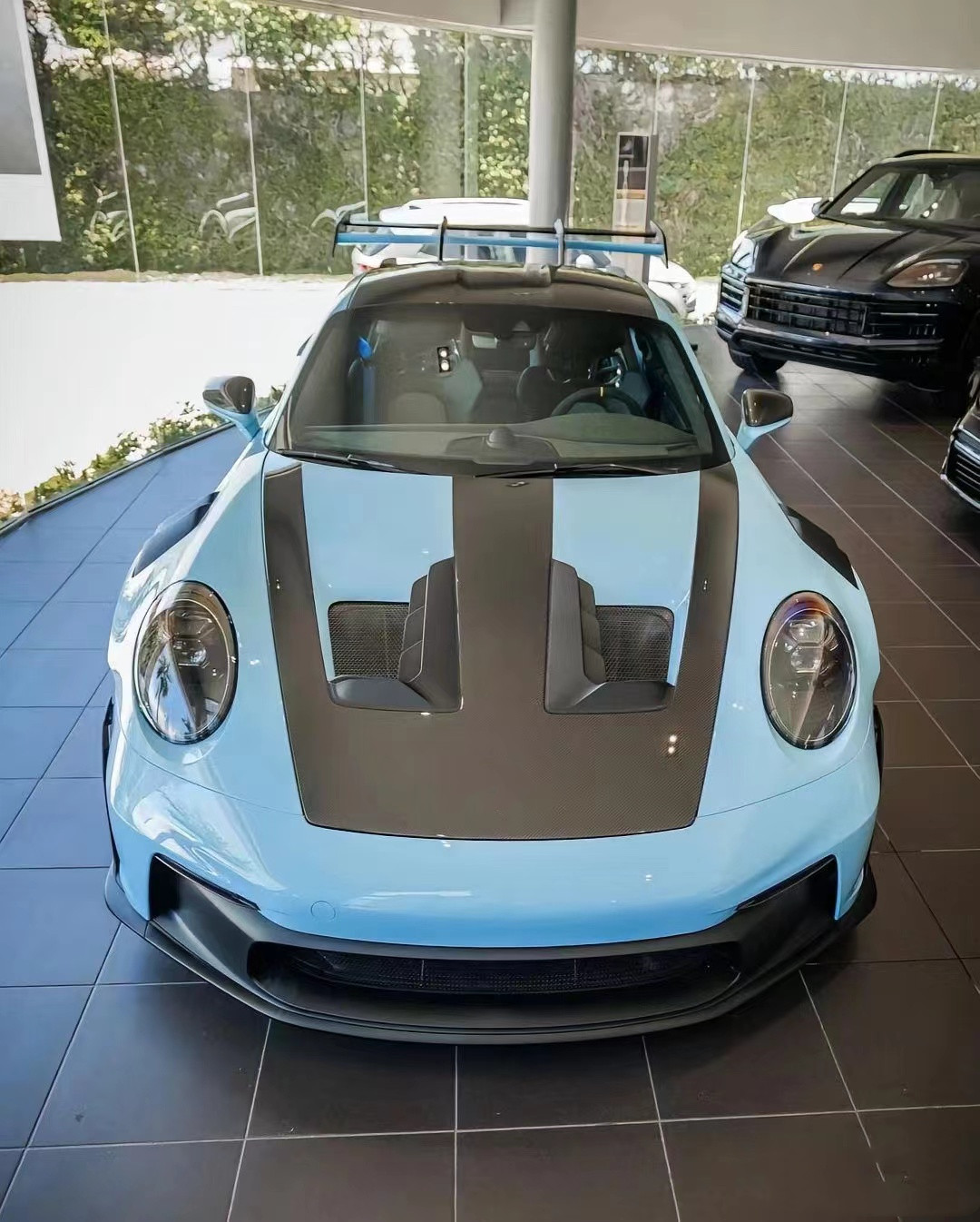 992 Porsche Body Kit GT3RS Front And Rear Bumper Spoilers Hood Side