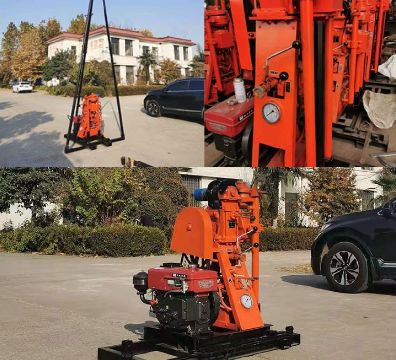 GK 200 Meters Depth Customized Geological Drilling Machine