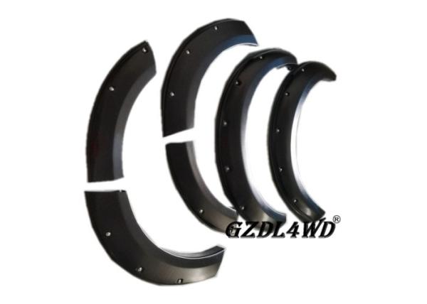 2.0 Mm ABS 4x4 Wheel Arch Flares Matte Black For Mitsubishi Pajero Sport