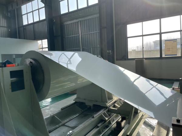 Corrugated Roof Roller Shutter Door Rainwater Drainage Pipe Color Coated