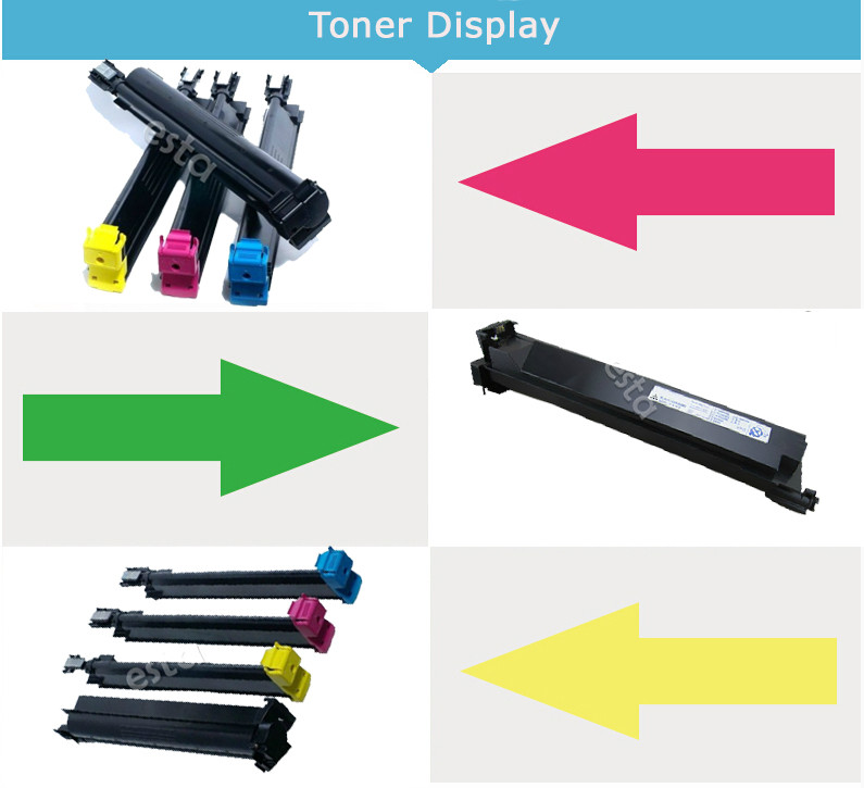 Konica Minolta TN210 Bizhub C250 C252 Color Laser Toner For Copiers